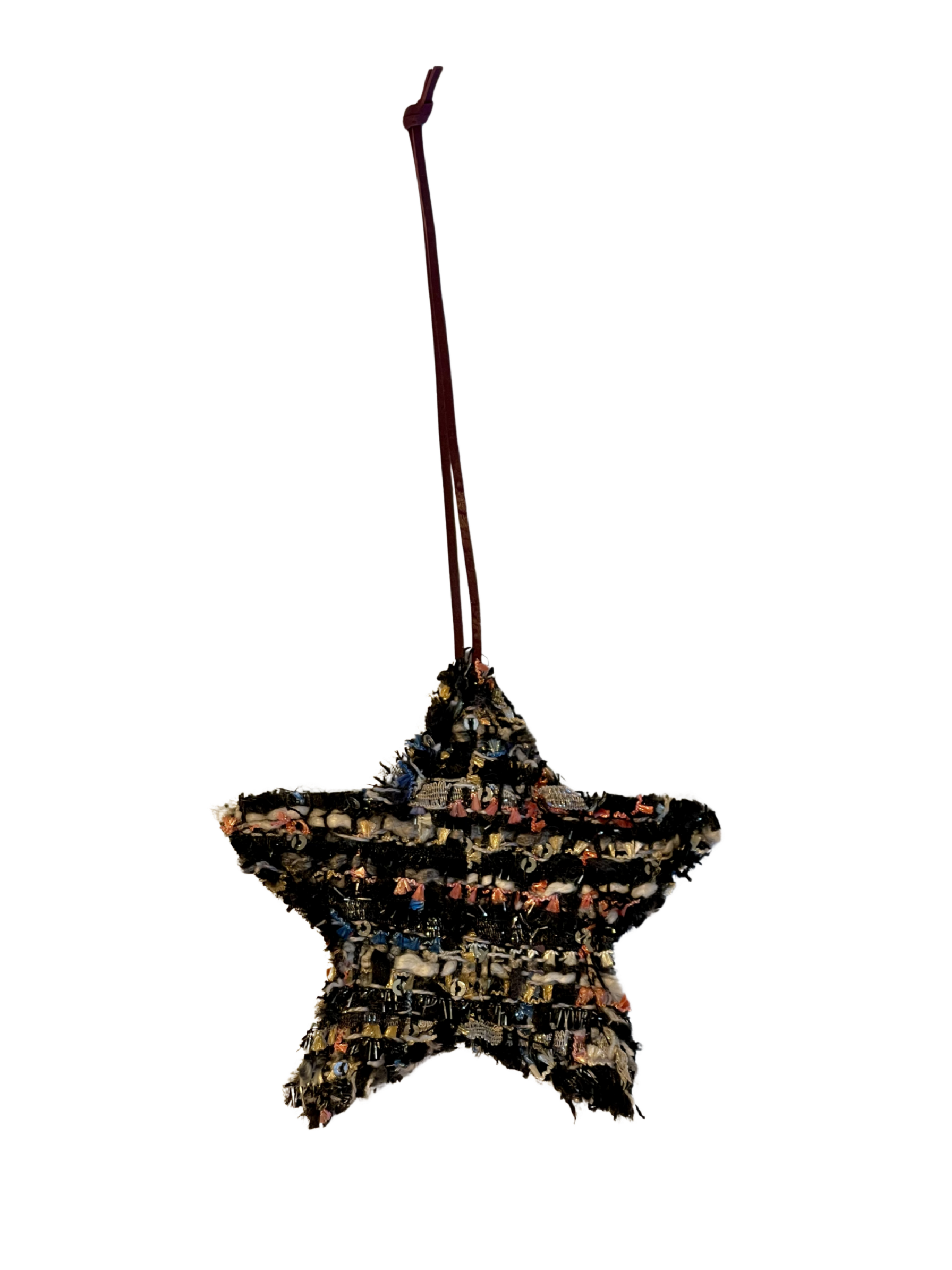 Hvězdička - barevné bouclé