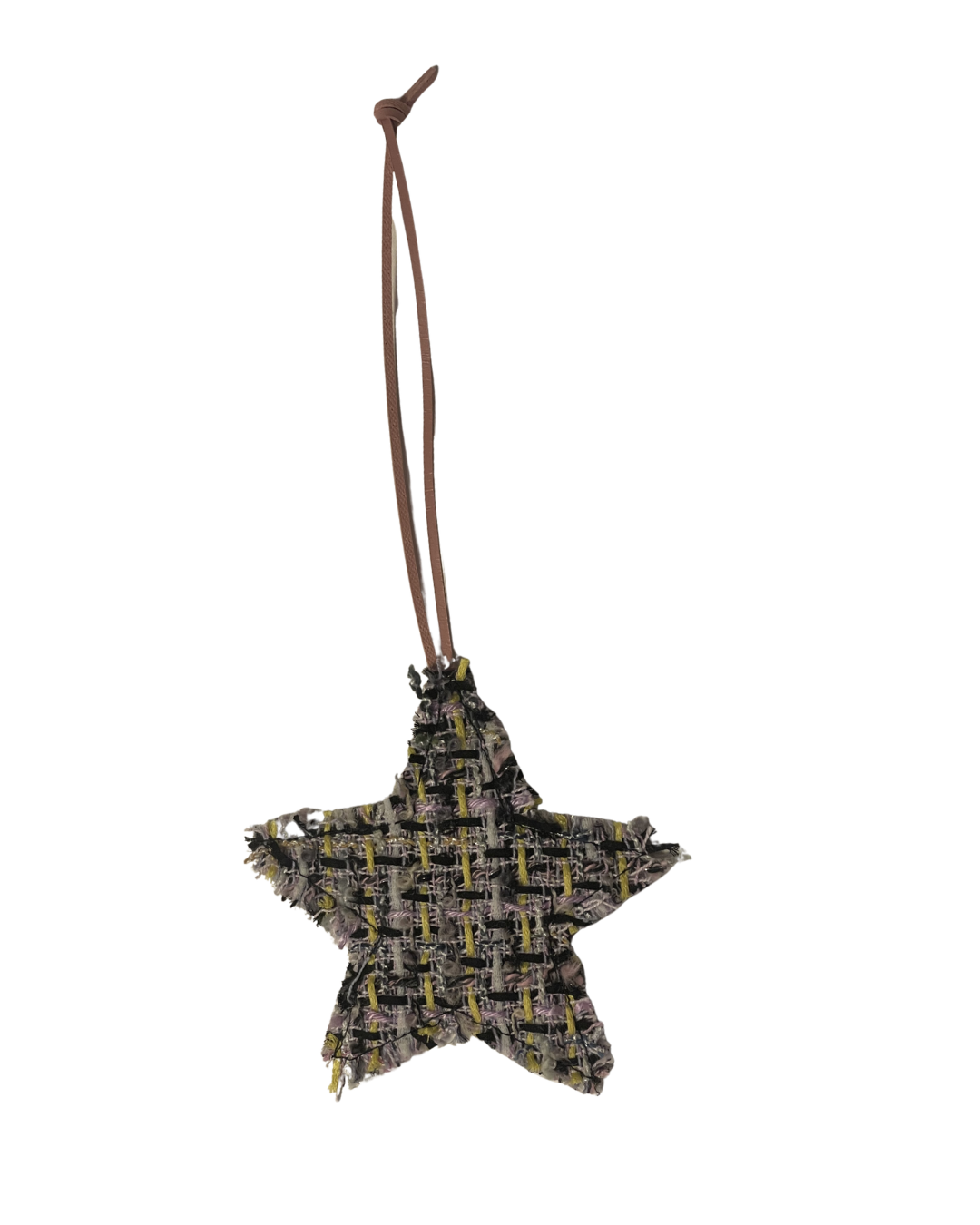 Žluto fialové bouclé